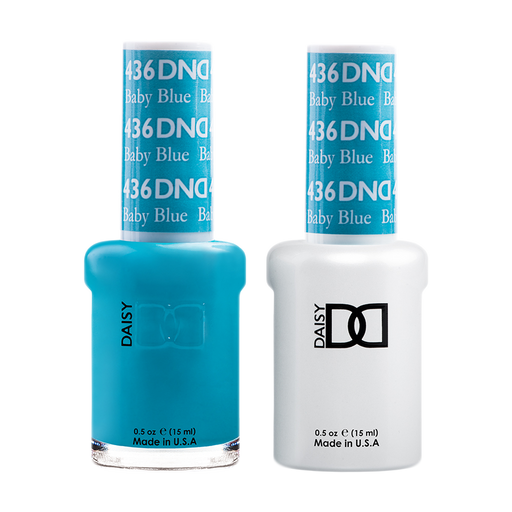 DND Nail Lacquer And Gel Polish, 436, Baby Blue, 0.5oz MY0924