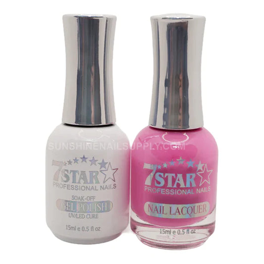 7 Star Nail Lacquer + Gel Polish Matching Pair, 437, 0.5oz