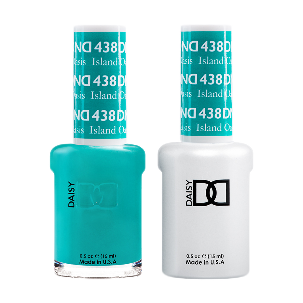 DND Nail Lacquer And Gel Polish, 438, Island Oasis, 0.5oz MY0924