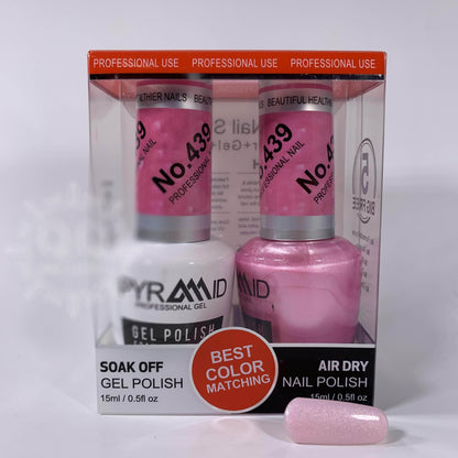 Pyramid Gel Polish + Nail Lacquer, 439, 0.5oz OK0529VD