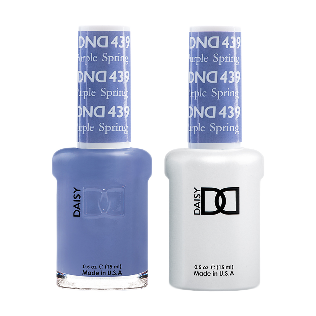 DND Nail Lacquer And Gel Polish, 439, Purple Spring, 0.5oz MY0924