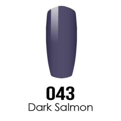 DC Nail Lacquer And Gel Polish, DC 043, Darl Salmon, 0.6oz MY0926