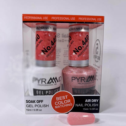 Pyramid Gel Polish + Nail Lacquer, 440, 0.5oz OK0529VD