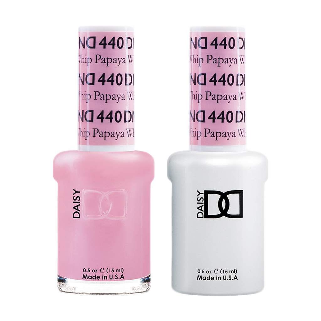 DND Nail Lacquer And Gel Polish, 440, Papaya Whip, 0.5oz MY0924