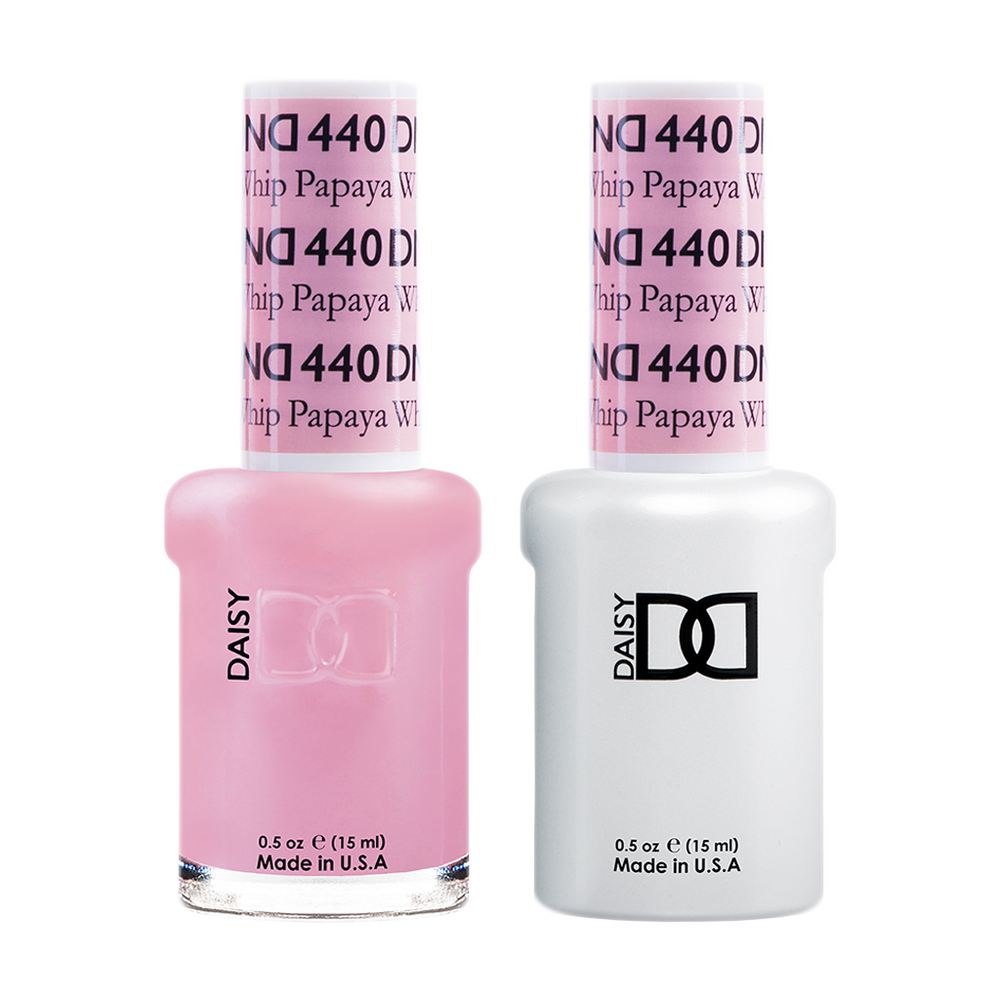 DND Nail Lacquer And Gel Polish, 440, Papaya Whip, 0.5oz MY0924