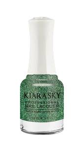 Kiara Sky Nail Lacquer, N440, Rocket Green, 0.5oz MH1004