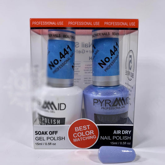 Pyramid Gel Polish + Nail Lacquer, 441, 0.5oz OK0529VD