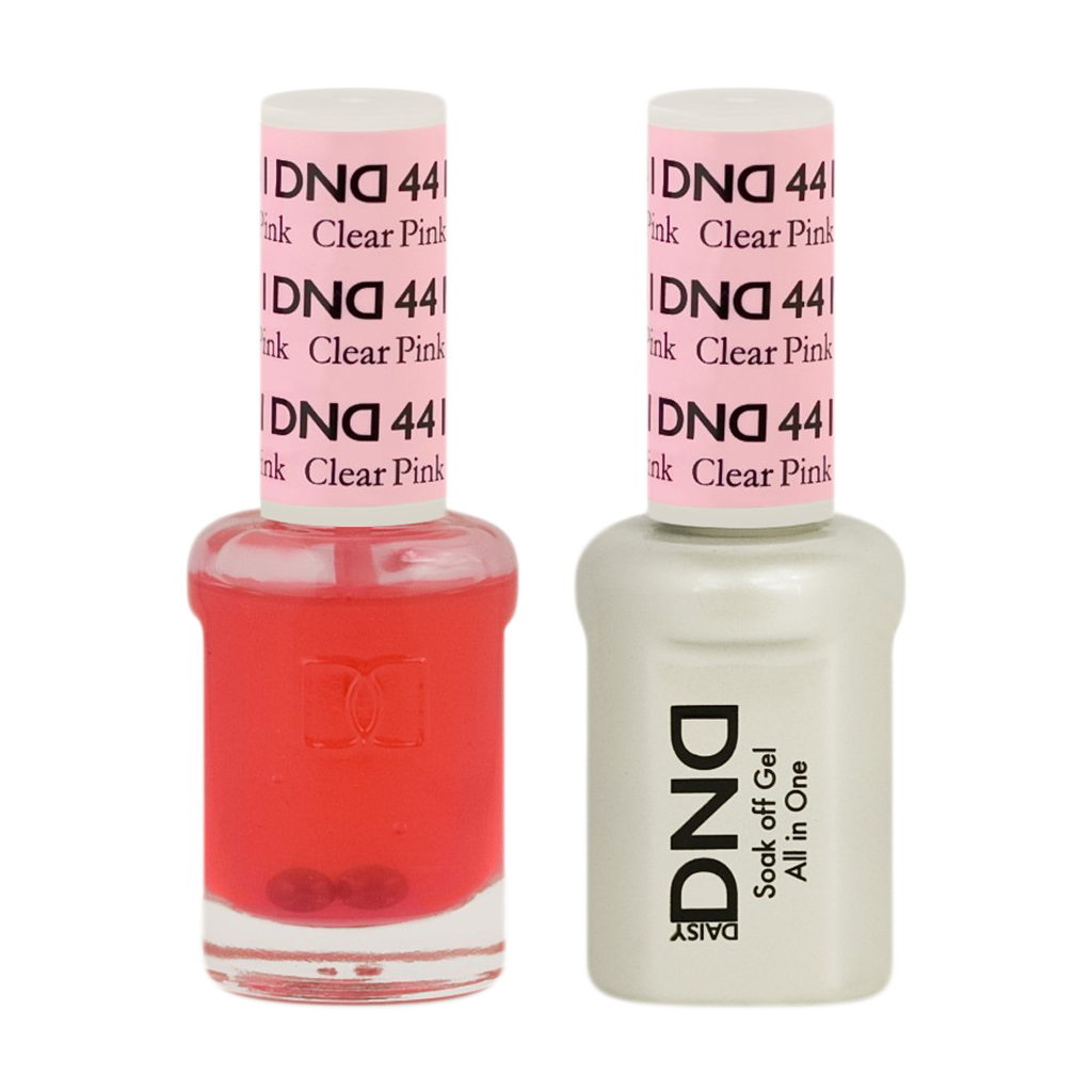 DND Nail Lacquer And Gel Polish, 441, Clear Pink, 0.5oz MY0924