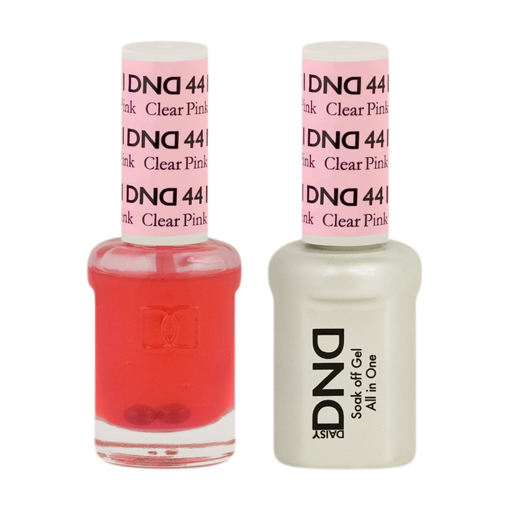 DND Nail Lacquer And Gel Polish, 441, Clear Pink, 0.5oz MY0924