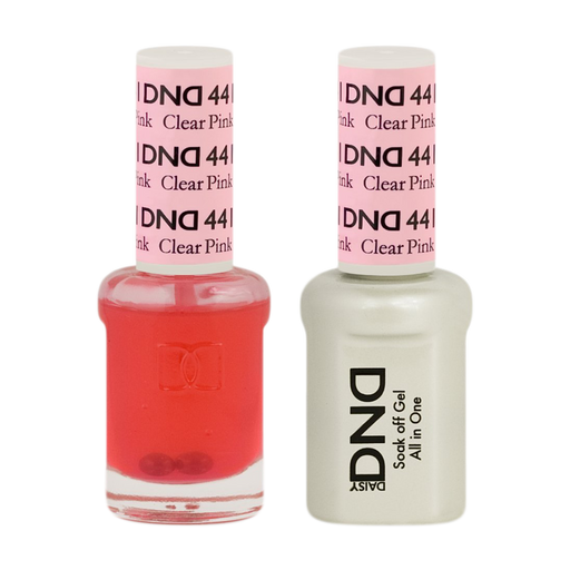 DND Nail Lacquer And Gel Polish, 441, Clear Pink, 0.5oz MY0924