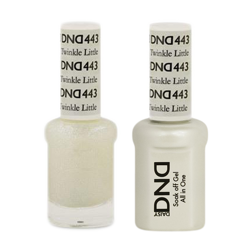 DND Nail Lacquer And Gel Polish, 443, Twinkle Little Star, 0.5oz MY0924