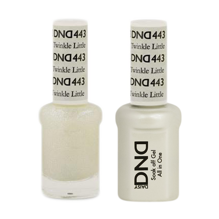 DND Nail Lacquer And Gel Polish, 443, Twinkle Little Star, 0.5oz MY0924