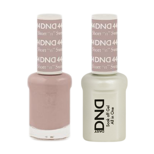 DND Nail Lacquer And Gel Polish, 444, Short 'N' Sweet, 0.5oz MY0924