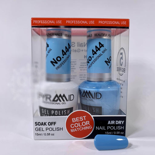 Pyramid Gel Polish + Nail Lacquer, 444, 0.5oz