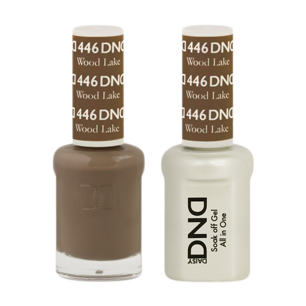 DND Nail Lacquer And Gel Polish, 446, Wood Lake, 0.5oz MY0924