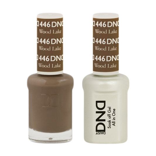 DND Nail Lacquer And Gel Polish, 446, Wood Lake, 0.5oz MY0924