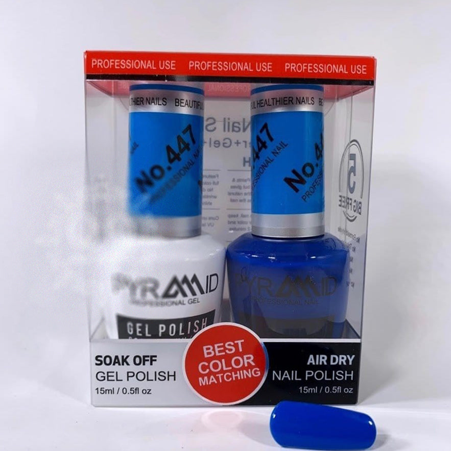 Pyramid Gel Polish + Nail Lacquer, 447, 0.5oz OK0529VD