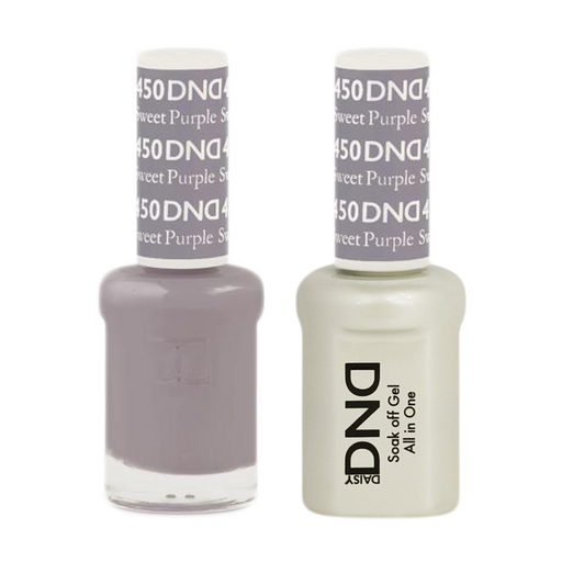 DND Nail Lacquer And Gel Polish, 450, Sweet Purple, 0.5oz MY0924