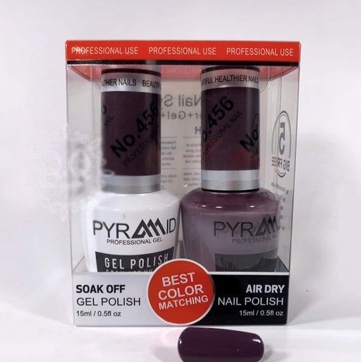 Pyramid Gel Polish + Nail Lacquer, 456, 0.5oz