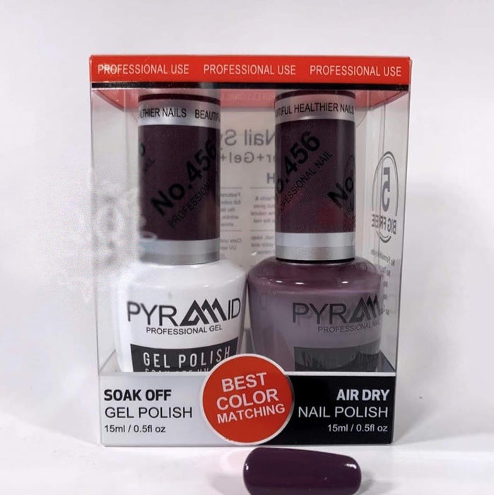 Pyramid Gel Polish + Nail Lacquer, 456, 0.5oz