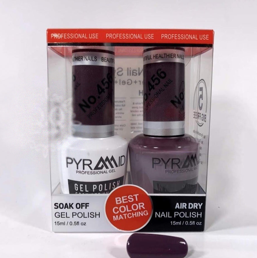 Pyramid Gel Polish + Nail Lacquer, 456, 0.5oz