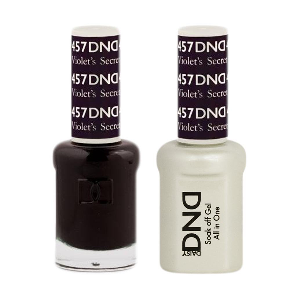 DND Nail Lacquer And Gel Polish, 457, Violet's Secret, 0.5oz MY0924