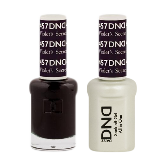 DND Nail Lacquer And Gel Polish, 457, Violet's Secret, 0.5oz MY0924