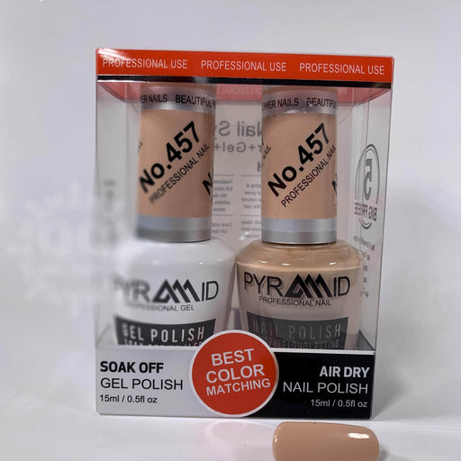 Pyramid Gel Polish + Nail Lacquer, 457, 0.5oz