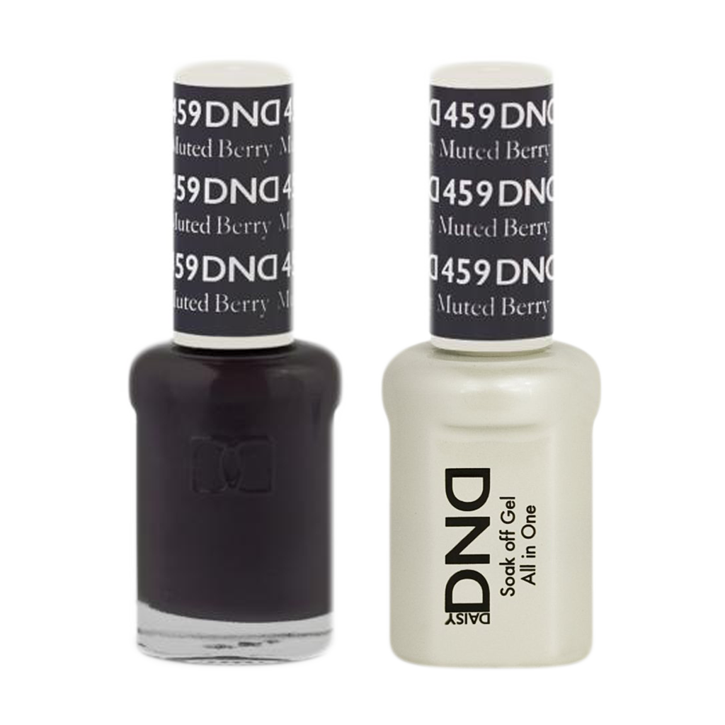 DND Nail Lacquer And Gel Polish, 459, Muted Berry, 0.5oz MY0924