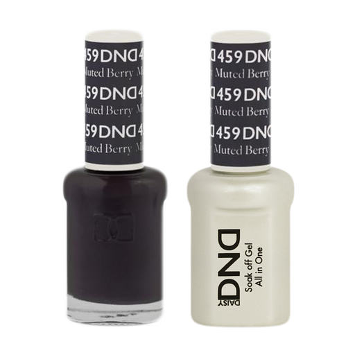DND Nail Lacquer And Gel Polish, 459, Muted Berry, 0.5oz MY0924