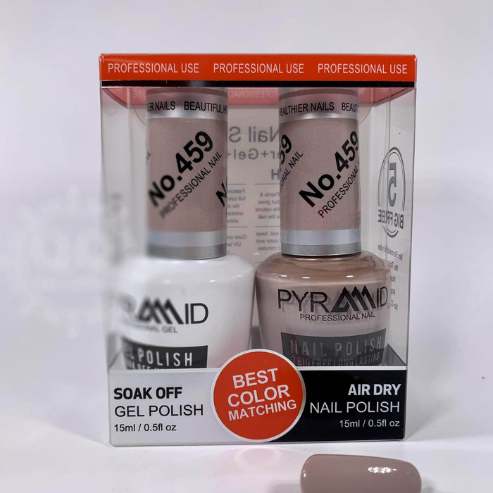 Pyramid Gel Polish + Nail Lacquer, 459, 0.5oz