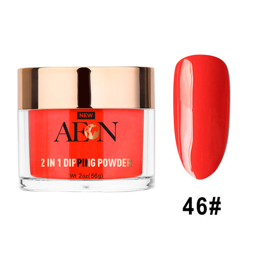 AEON Dipping Powder, 046, Lipstick Red, 2oz OK0326LK