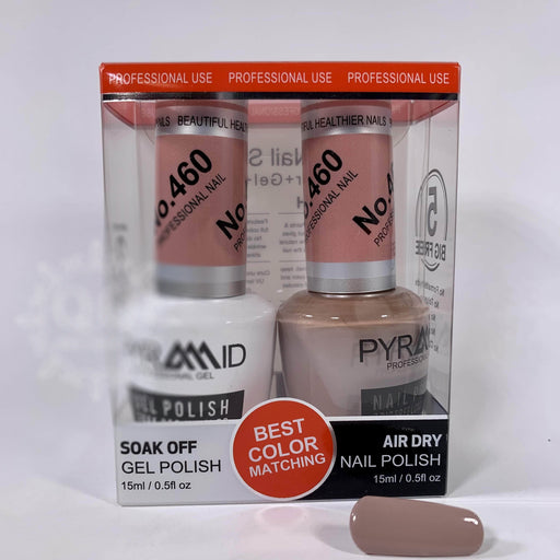 Pyramid Gel Polish + Nail Lacquer, 460, 0.5oz