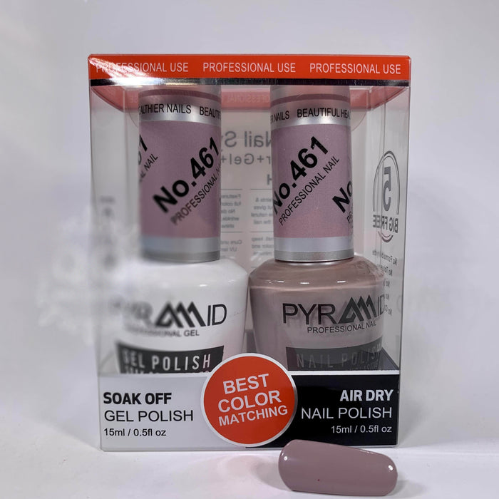 Pyramid Gel Polish + Nail Lacquer, 461, 0.5oz