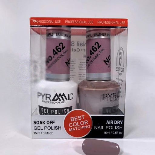 Pyramid Gel Polish + Nail Lacquer, 462, 0.5oz