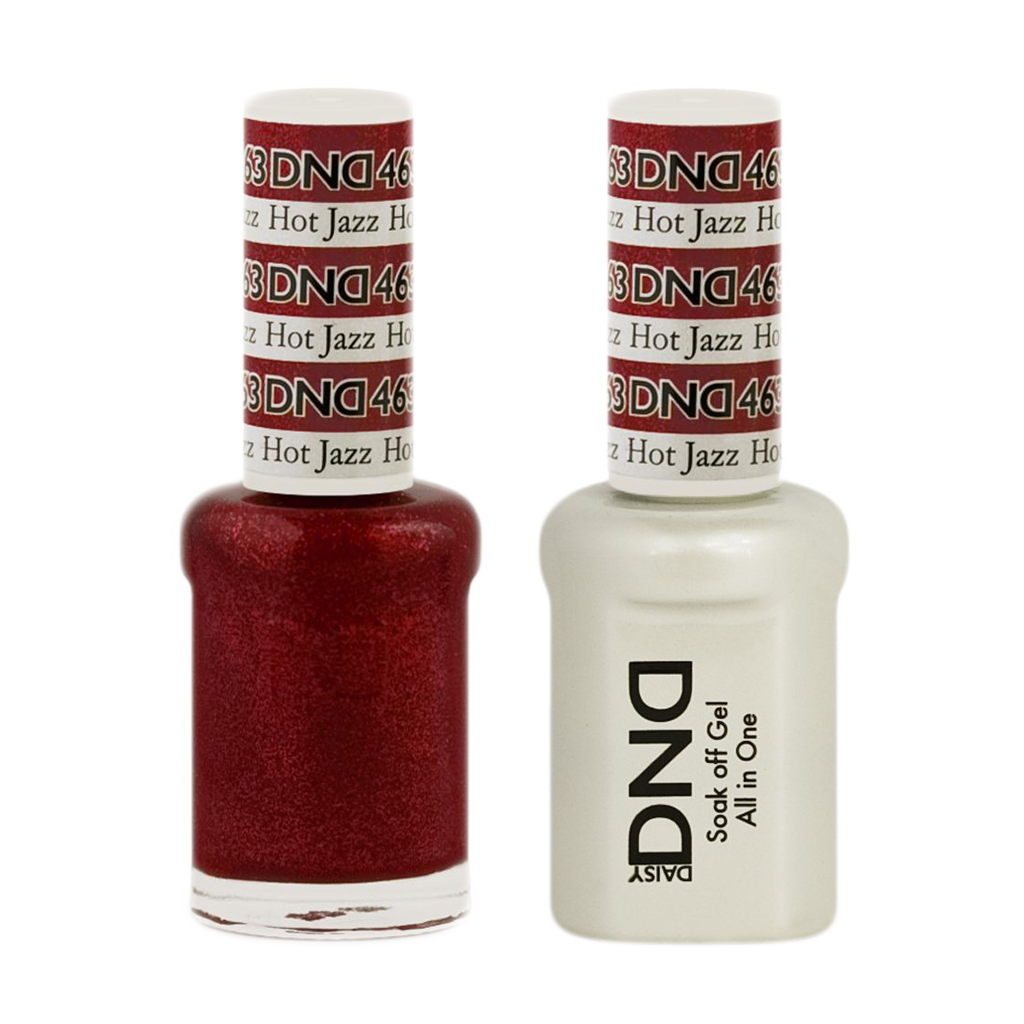 DND Nail Lacquer And Gel Polish, 463, Hot Jazz, 0.5oz MY0924