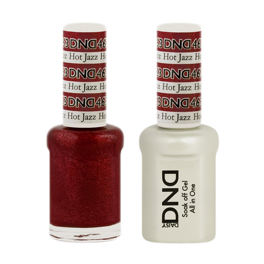 DND Nail Lacquer And Gel Polish, 463, Hot Jazz, 0.5oz MY0924