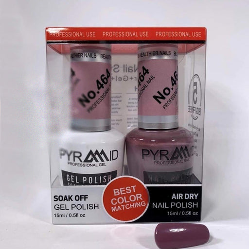 Pyramid Gel Polish + Nail Lacquer, 464, 0.5oz