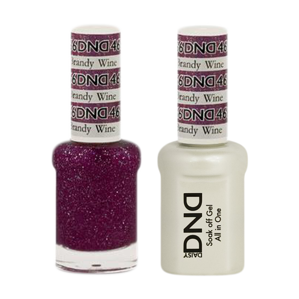 DND Nail Lacquer And Gel Polish, 466, Brandy Wine, 0.5oz MY0924