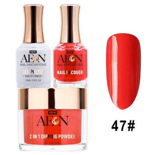 AEON 3in1 Dipping Powder + Gel Polish + Nail Lacquer, 047, San Diego OK0327LK