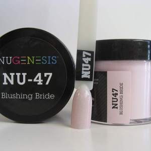 Nugenesis Dipping Powder, NU 047, Blushing Bride, 2oz MH1005