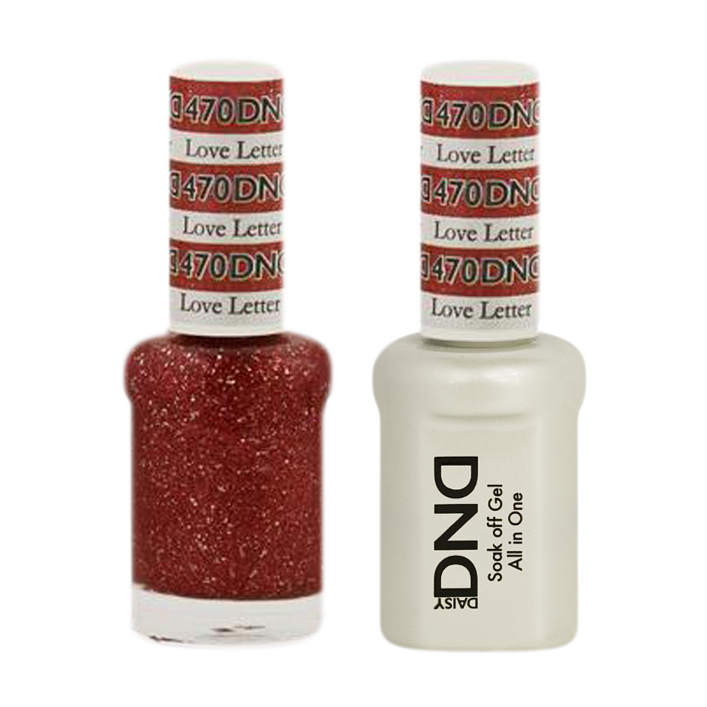 DND Nail Lacquer And Gel Polish, 470, Love Letter, 0.5oz MY0924