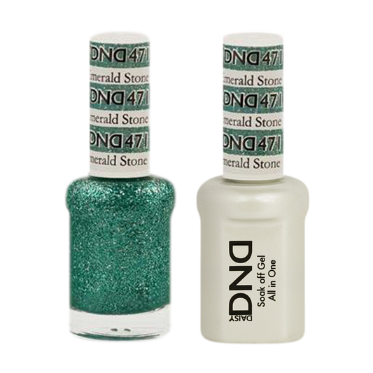 DND Nail Lacquer And Gel Polish, 471, Emerald Stone, 0.5oz MY0924