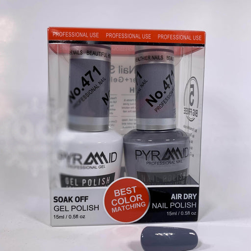 Pyramid Gel Polish + Nail Lacquer, 471, 0.5oz