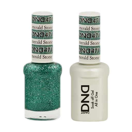 DND Nail Lacquer And Gel Polish, 471, Emerald Stone, 0.5oz MY0924