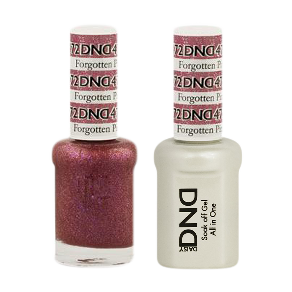 DND Nail Lacquer And Gel Polish, 472, Forgotten Pink, 0.5oz MY0924