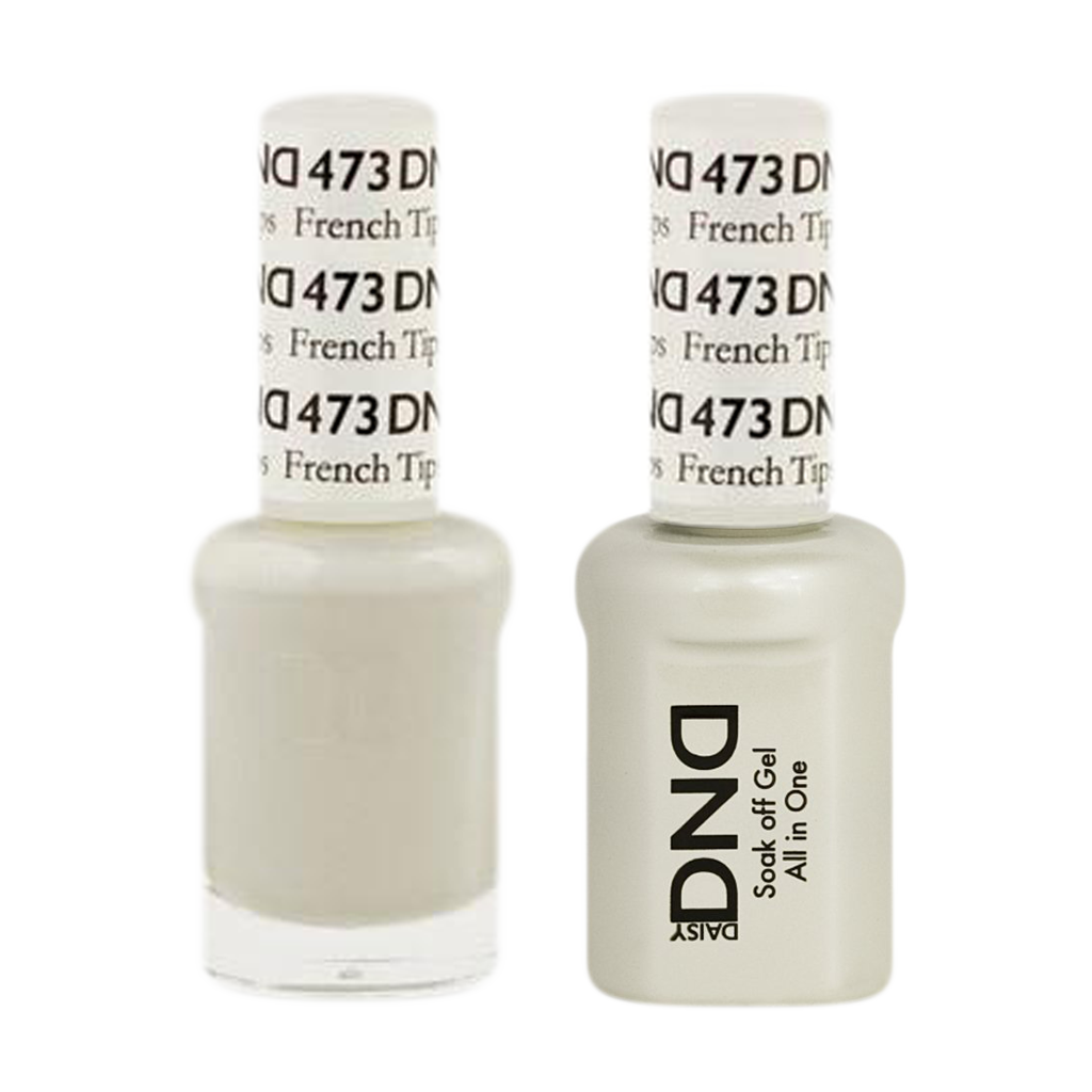 DND Nail Lacquer And Gel Polish, 473, French Tip, 0.5oz MY0924