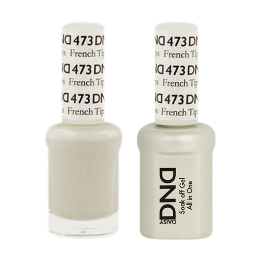 DND Nail Lacquer And Gel Polish, 473, French Tip, 0.5oz MY0924