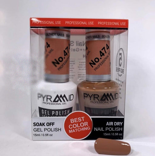 Pyramid Gel Polish + Nail Lacquer, 474, 0.5oz
