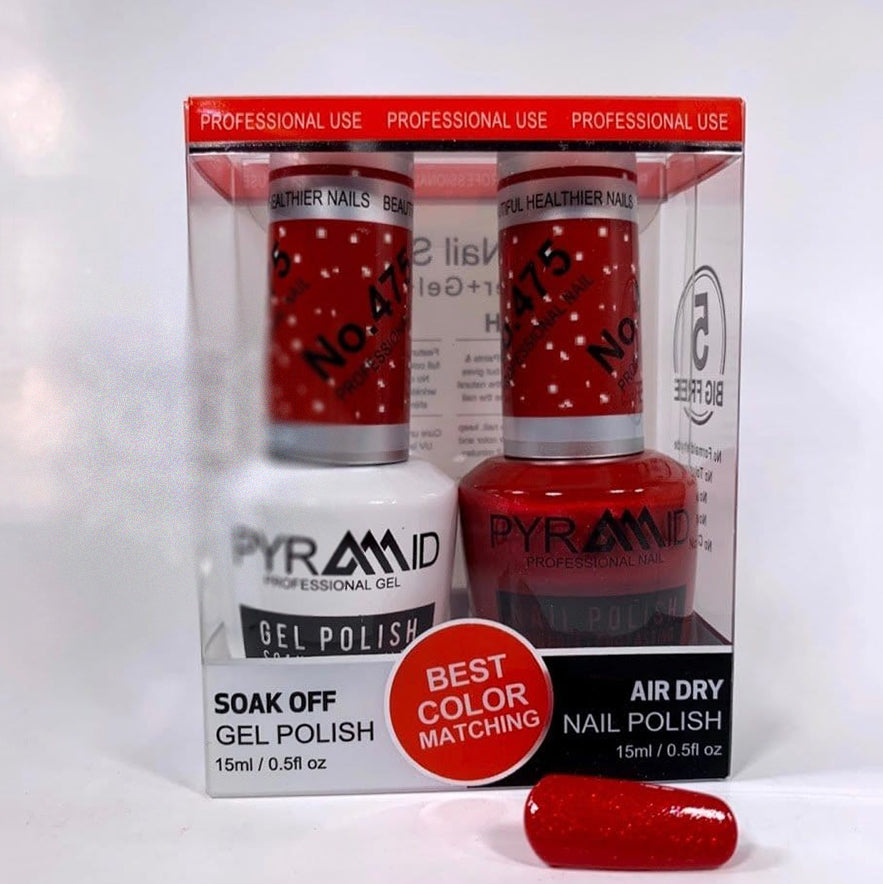 Pyramid Gel Polish + Nail Lacquer, 475, 0.5oz